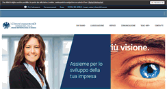 Desktop Screenshot of confcommerciovenezia.it
